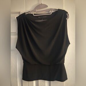 White House Black Market Classic Black Shirt